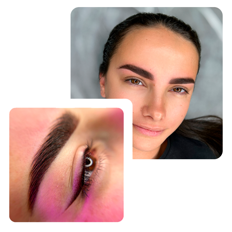 Micropigmentación de cejas, técnica magic shading